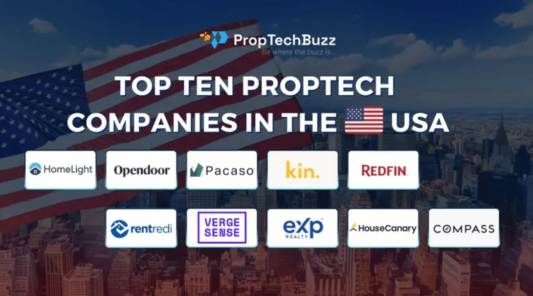 Top Ten PropTech Companies in the USA [2025]