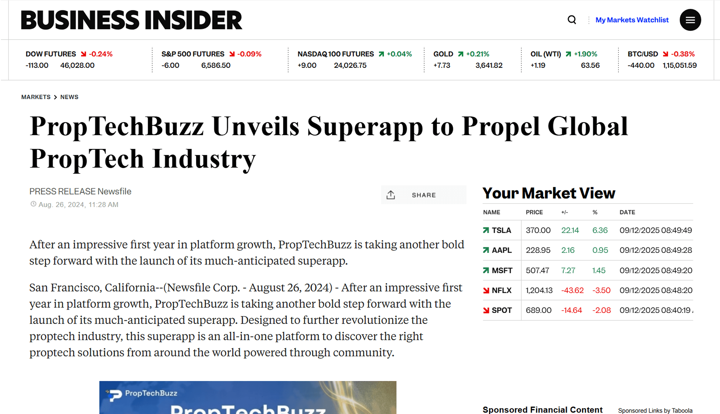 Press release marketing